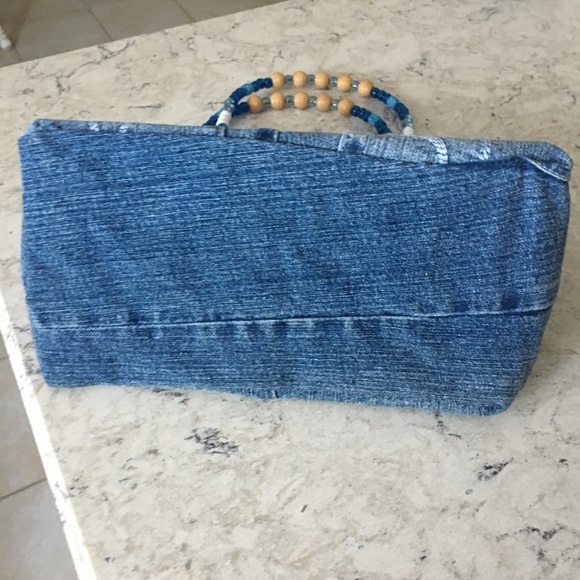 🌻 Blue Jean style bag - Picture 4 of 8